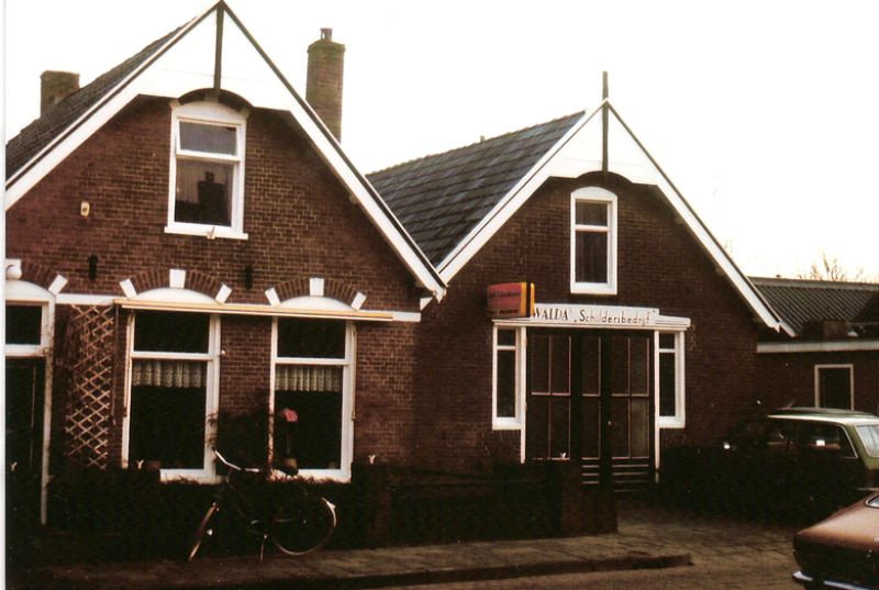Schildersbedrijf Walda, Langgrousterwei 5