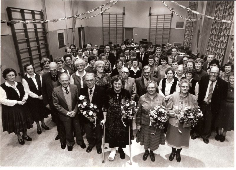 Sjong de Heare - Vier jubilerende leden    